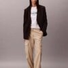 Pantaloni cargo in morbido twill Pantaloni cargo in morbido twill