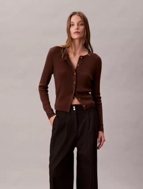 Pantaloni chino a gamba larga regolabili