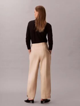 Pantaloni chino a gamba larga regolabili