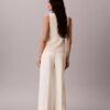 Pantaloni chino cropped a gamba larga Pantaloni chino cropped a gamba larga