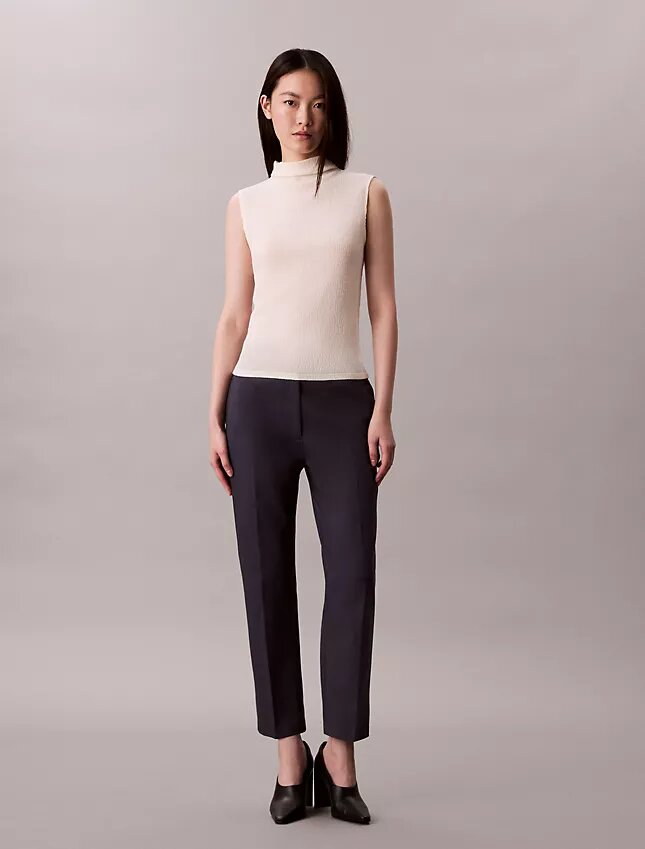 Pantaloni chino dritti in cotone Cotton Stretch Pantaloni chino dritti in cotone Cotton Stretch