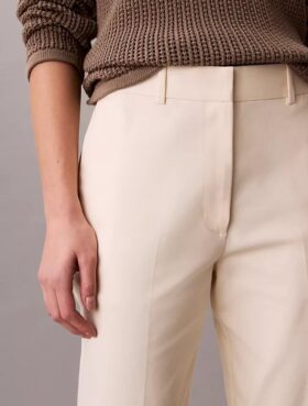 Pantaloni chino dritti in cotone Cotton Stretch
