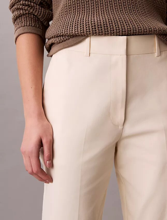 Pantaloni chino dritti in cotone Cotton Stretch Pantaloni chino dritti in cotone Cotton Stretch