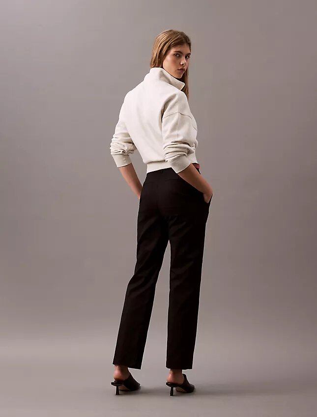 Pantaloni chino dritti in cotone Cotton Stretch Pantaloni chino dritti in cotone Cotton Stretch