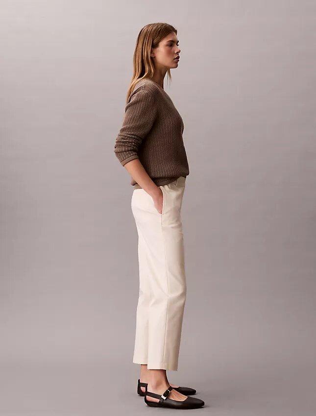 Pantaloni chino dritti in cotone Cotton Stretch Pantaloni chino dritti in cotone Cotton Stretch