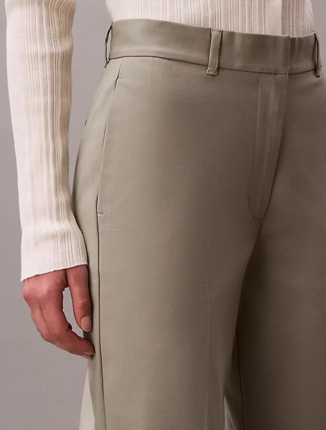 Pantaloni chino dritti in cotone Cotton Stretch Pantaloni chino dritti in cotone Cotton Stretch
