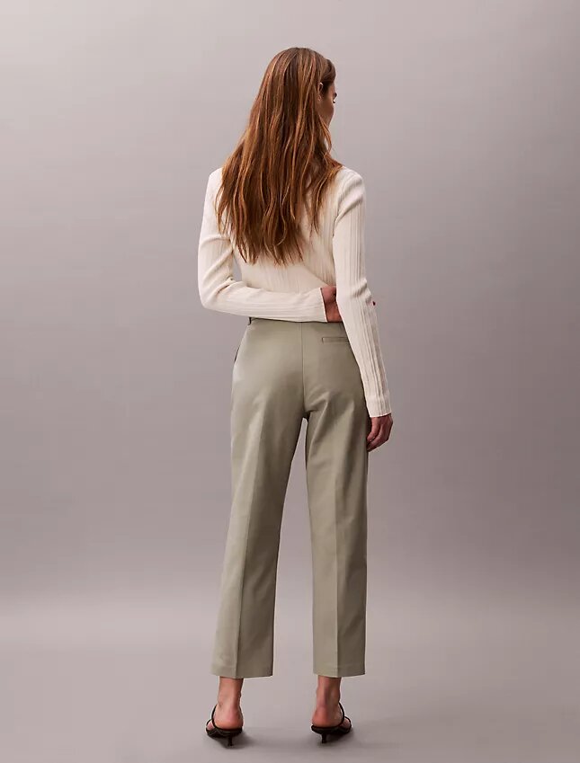 Pantaloni chino dritti in cotone Cotton Stretch Pantaloni chino dritti in cotone Cotton Stretch