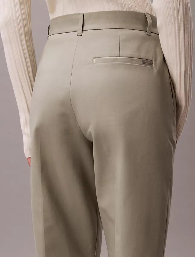 Pantaloni chino dritti in cotone Cotton Stretch Pantaloni chino dritti in cotone Cotton Stretch