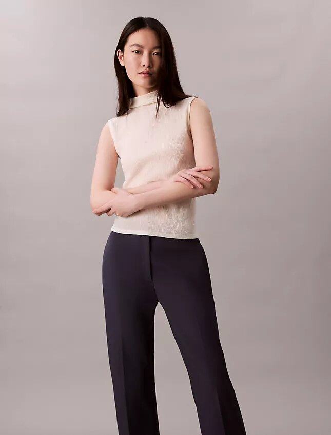 Pantaloni chino dritti in cotone Cotton Stretch Pantaloni chino dritti in cotone Cotton Stretch
