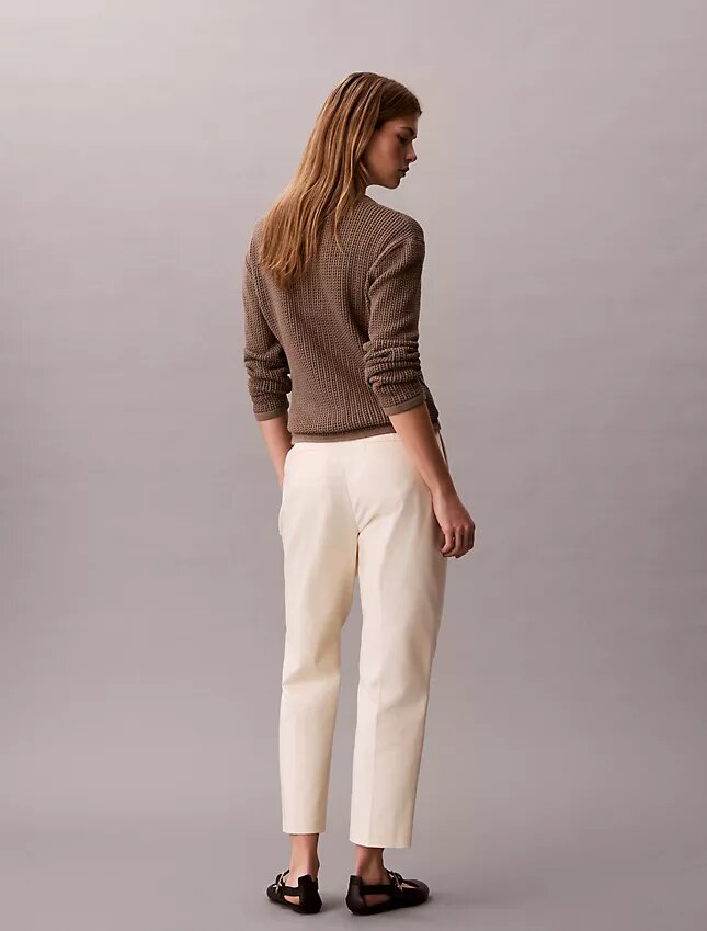 Pantaloni chino dritti in cotone Cotton Stretch Pantaloni chino dritti in cotone Cotton Stretch