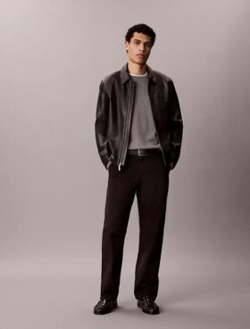 Pantaloni chino dritti in cotone Cotton Stretch 90S