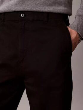 Pantaloni chino dritti in cotone Cotton Stretch 90S