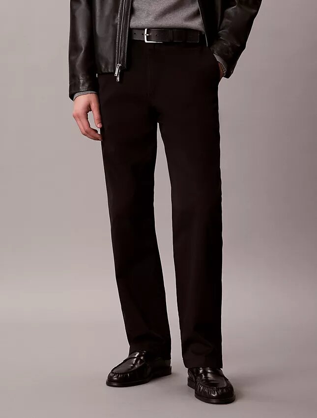 Pantaloni chino dritti in cotone Cotton Stretch 90S Pantaloni chino dritti in cotone Cotton Stretch 90S