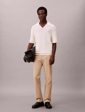 Pantaloni chino dritti standard