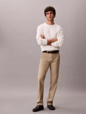 Pantaloni chino elasticizzati moderni