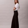 Pantaloni chino in cotone elasticizzato a gamba larga Pantaloni chino in cotone elasticizzato a gamba larga