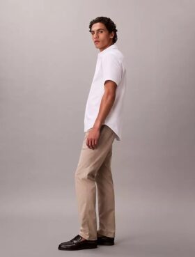 Pantaloni chino slim in cotone