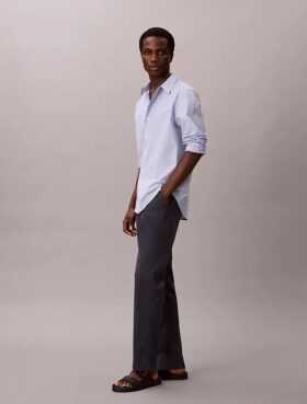 Pantaloni chino slim in cotone