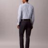 Pantaloni chino slim in raso di cotone Pantaloni chino slim in raso di cotone