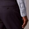 Pantaloni chino slim in raso di cotone Pantaloni chino slim in raso di cotone