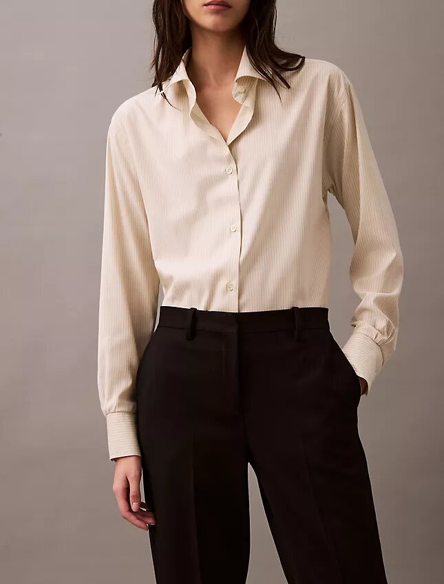 Pantaloni classici in gabardine di lana Pantaloni classici in gabardine di lana