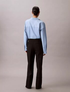 Pantaloni con bordi grezzi