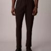 Pantaloni con cintura intrecciata e logo sportivo moderno