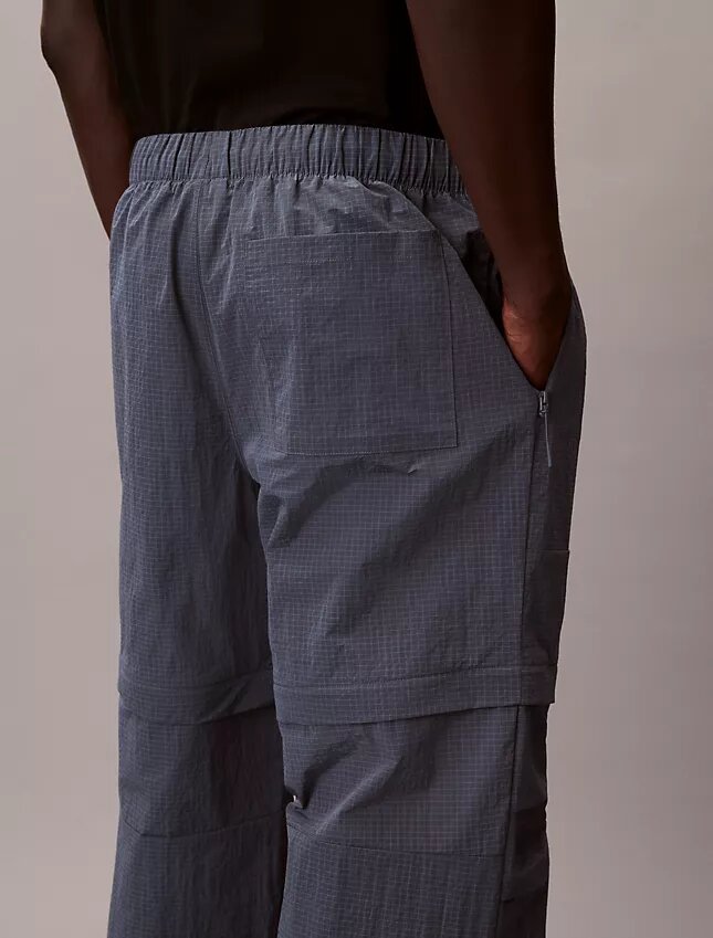 Pantaloni convertibili in nylon ripstop Pantaloni convertibili in nylon ripstop