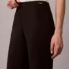 Pantaloni cropped a zampa in ponte Pantaloni cropped a zampa in ponte