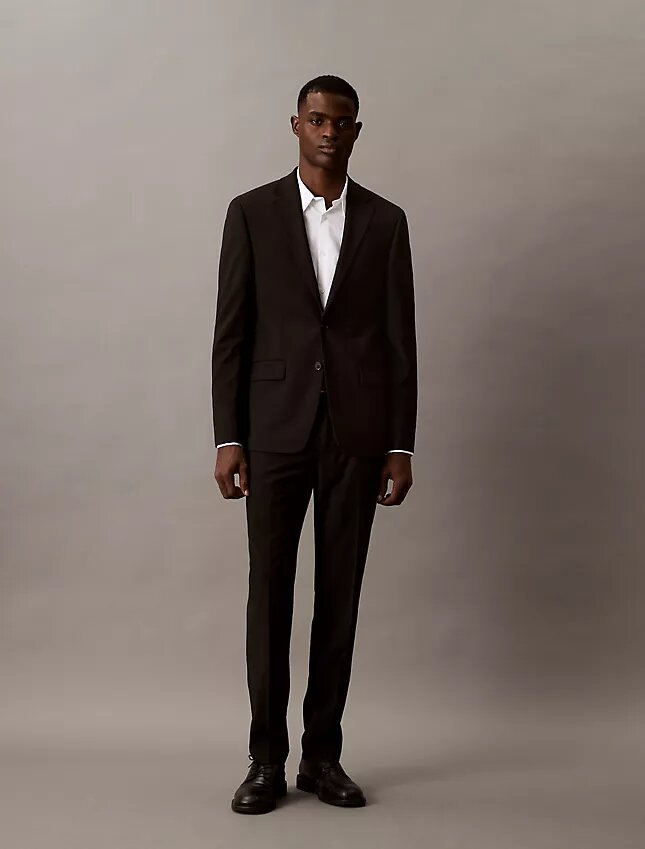 Pantaloni da completo slim fit Pantaloni da completo slim fit