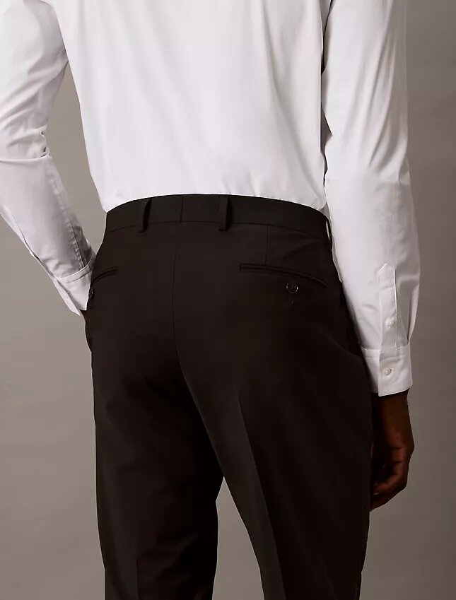 Pantaloni da completo slim fit Pantaloni da completo slim fit