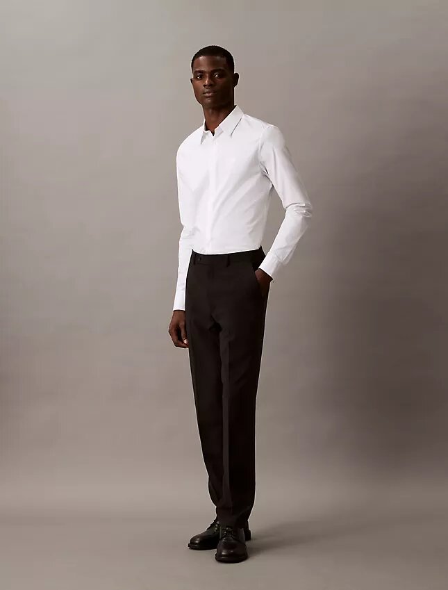 Pantaloni da completo slim fit Pantaloni da completo slim fit