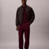 Pantaloni da jogging con toppa Monogram in pile Pantaloni da jogging con toppa Monogram in pile