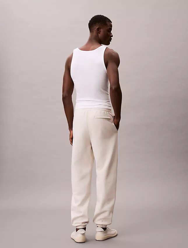 Pantaloni da jogging con toppa Monogram in pile Pantaloni da jogging con toppa Monogram in pile