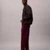 Pantaloni da jogging con toppa Monogram in pile Pantaloni da jogging con toppa Monogram in pile
