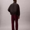 Pantaloni da jogging con toppa Monogram in pile Pantaloni da jogging con toppa Monogram in pile