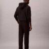 Pantaloni da jogging con toppa Monogram in pile Pantaloni da jogging con toppa Monogram in pile