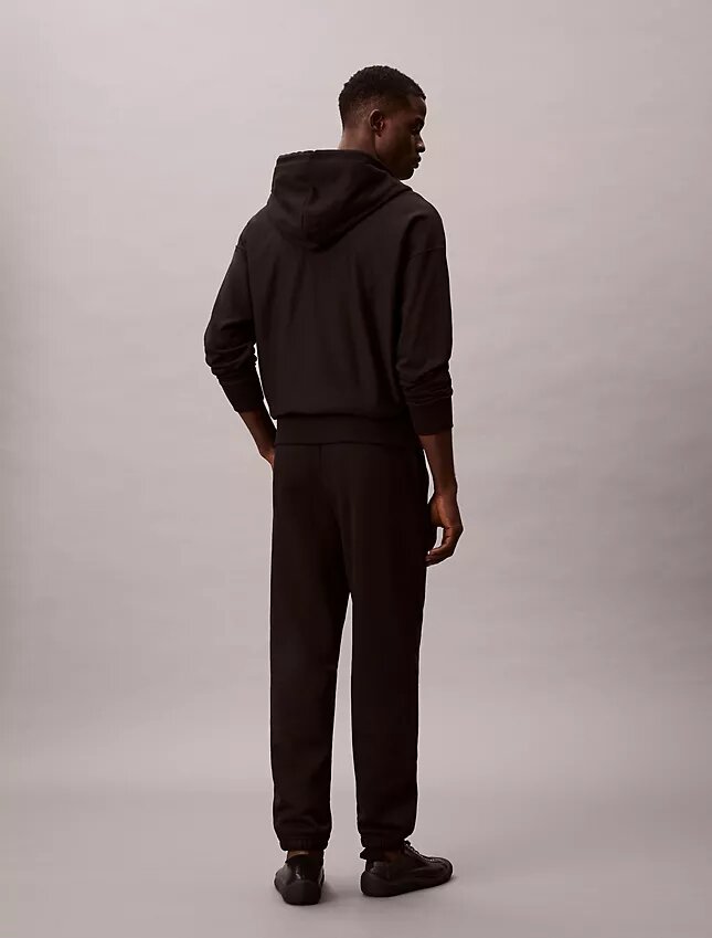 Pantaloni da jogging con toppa Monogram in pile Pantaloni da jogging con toppa Monogram in pile
