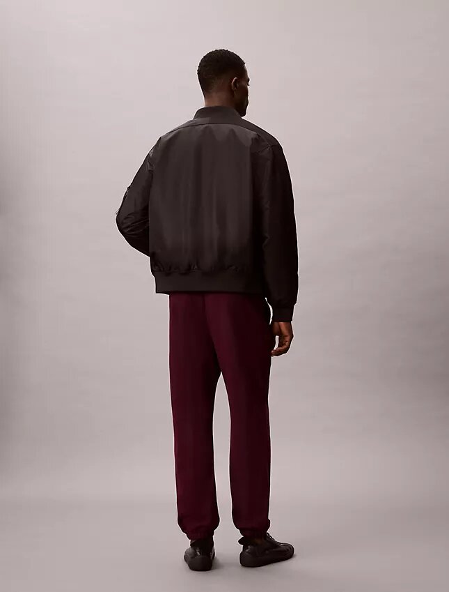 Pantaloni da jogging con toppa Monogram in pile Pantaloni da jogging con toppa Monogram in pile