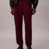 Pantaloni da jogging con toppa Monogram in pile Pantaloni da jogging con toppa Monogram in pile