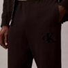 Pantaloni da jogging con toppa Monogram in pile Pantaloni da jogging con toppa Monogram in pile