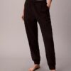 Pantaloni da jogging da notte in misto spugna di cotone Pantaloni da jogging da notte in misto spugna di cotone