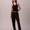 Pantaloni da jogging da notte in misto spugna di cotone Pantaloni da jogging da notte in misto spugna di cotone