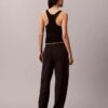 Pantaloni da jogging da notte in misto spugna di cotone Pantaloni da jogging da notte in misto spugna di cotone