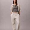 Pantaloni da jogging in felpa con monogramma Pantaloni da jogging in felpa con monogramma