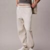 Pantaloni da jogging in felpa con monogramma Pantaloni da jogging in felpa con monogramma