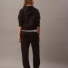 Pantaloni da jogging in felpa con monogramma Pantaloni da jogging in felpa con monogramma