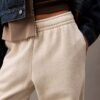 Pantaloni da jogging in felpa con monogramma Pantaloni da jogging in felpa con monogramma