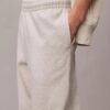 Pantaloni da jogging in felpa con monogramma Pantaloni da jogging in felpa con monogramma