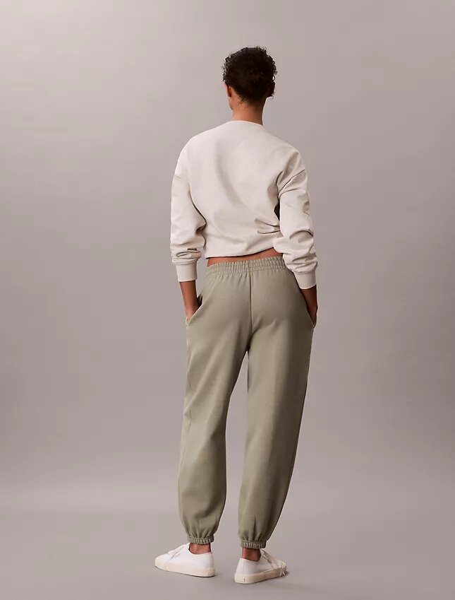 Pantaloni da jogging in felpa con monogramma Pantaloni da jogging in felpa con monogramma